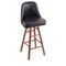 Holland Bar Stool Co Grizzly Bar Stool, Maple, Dark Cherry Finish Griz24MSMed - alternate 1